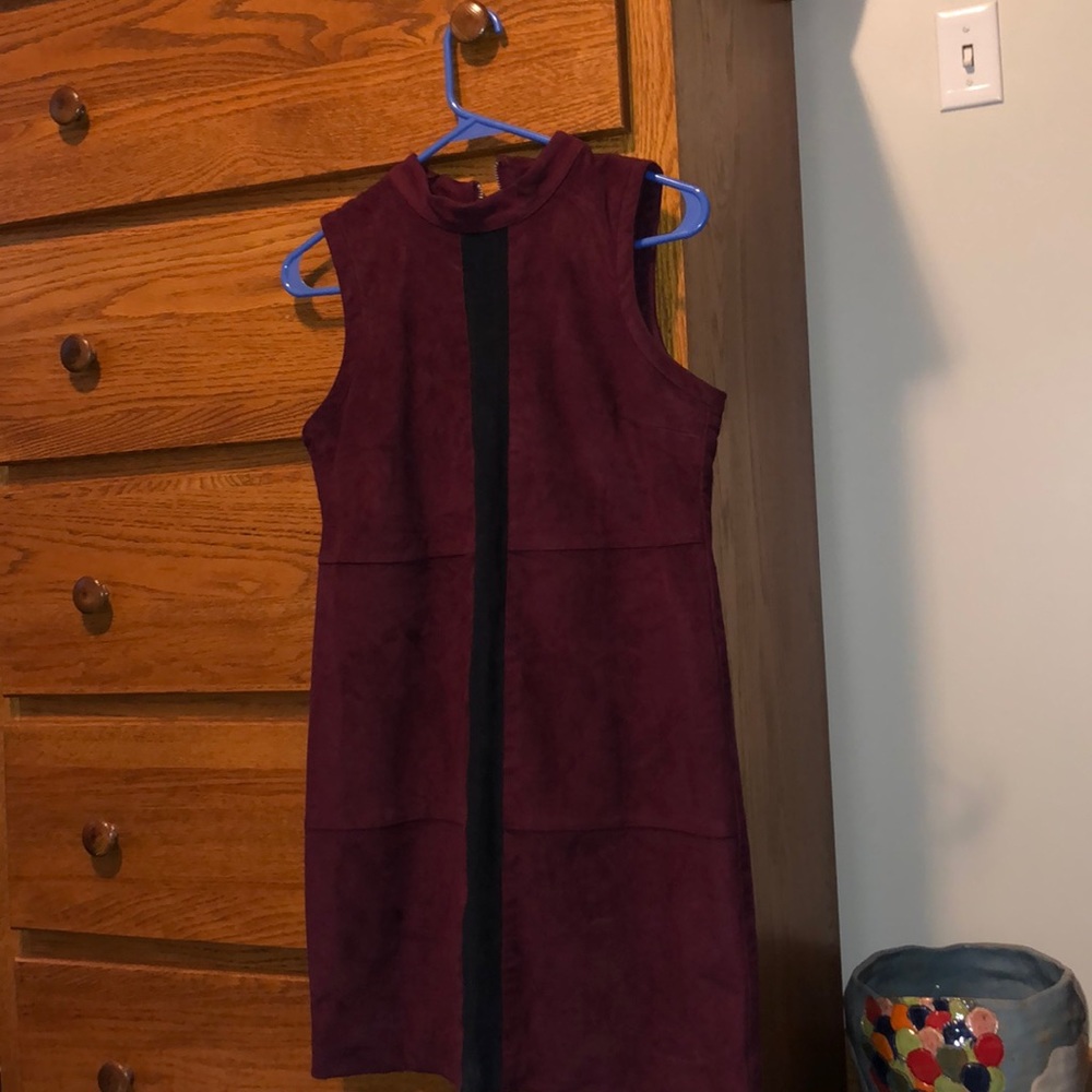 Maroon Abercrombie & Fitch Dress